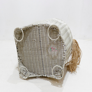 Artex Dong Thap Unicorn-shaped Wicker <b>Storage</b> Baskets Woven Animals Decorative Handmade Organizer for <b>Gardening</b> and Arrangement - Product Image 4