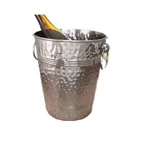 Vente chaude Acier Inoxydable Métal Seau À Glace Bière Vin Champagne Boissons Baignoires Logo Personnalisé Cuivre Finition - Product Image 4