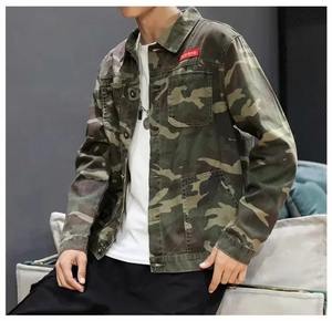 Veste de sport légère d'hiver en cuir véritable pour hommes, imperméable, à séchage rapide, motif de vol tendance, toile de baseball - Product Image 6