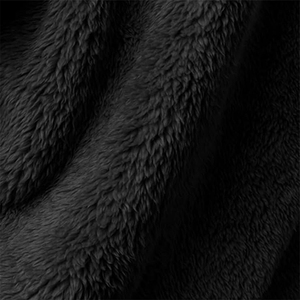 Sweatshirts à capuche en fourrure pour hommes, couleur noire, pulls chauds d'hiver, design personnalisé brodé, coupe-vent, respectueux de l'environnement - Product Image 5