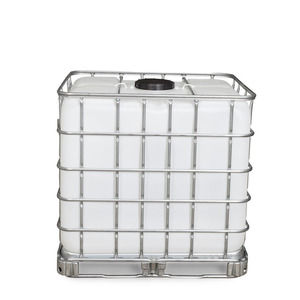 Contenitore IBC, slitte in acciaio, 1000 litri, apertura NW225, uscita NW50 - Product Image 4