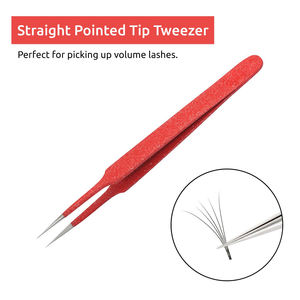 Pinzas de extensión de pestañas de volumen Pinzas de pestañas Punta de fibra Pinzas de pestañas raayin Venta al por mayor - Product Image 5