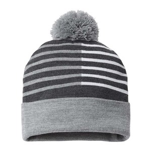 Gorro de Invierno Personalizado con Bordado, Gorro de Moda con Pompón - Product Image 6