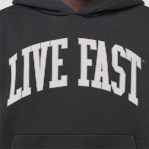 เสื้อฮู้ดผ้าฝ้ายแท้300ก. เสื้อสเวตเตอร์กีฬาแขนยาวผ้าคอตตอนผสมดีไซน์ออกแบบได้ตามที่ต้องการสำหรับผู้ชายและผู้หญิง - Product Image 6