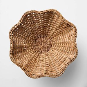 Elegant <b>Rattan</b> Bowl For Rustic Kitchen Decor <b>Dining</b> <b>Table</b> Serving And Stylish Home Interior Decoration - Product Image 4