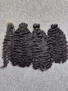 ส่วนขยายของคนบริสุทธิ์จากเวียดนาม100% ปิดลูกไม้แบบหยิกความละเอียด HD แบบชาวพม่าเครื่องทอสองชั้นอัจฉริยะสำหรับลูกไม้ - Product Image 2