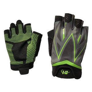 Gants de fitness en cuir pour la musculation, utilisation en salle de sport, design léger avec protection de la paume, soutien du poignet, antidérapants, respirants - Product Image 1