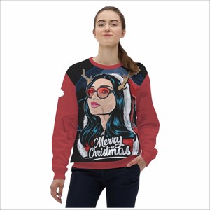 Sweat-shirts pour femmes en tissu épais pour l'hiver, nouvelle collection, style tendance - Product Image 1