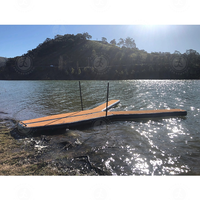 Station de plate-forme de quai de ponton des îles flottantes gonflables Offre Spéciale Y pour la plate-forme de quai gonflable de bateau et de jet ski