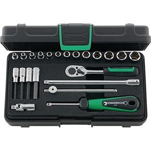 ชุดประแจบล็อก Stahlwille 22 ชิ้น ขนาด 1/4 นิ้ว 3.5-13 มม. 22 ฟัน 6 จุด - Product Image 1