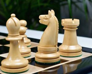 Classic 1904 Reproduction <b>Chess</b> <b>Set</b> by American <b>Chess</b> Company Ebony And Boxwood 3.8 King At <b>Cheap</b> Price - Product Image 2