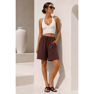 Yuksek Bel Basic Modal Sort - Sari - Sari - Product Image 5