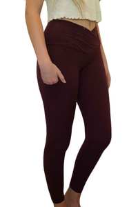 Leggings de Yoga Personalizados al por Mayor, Transpirables, con Logotipo, Cintura Cruzada Elástica, de Secado Rápido, Ligeros, en Colores Personalizados - Product Image 6