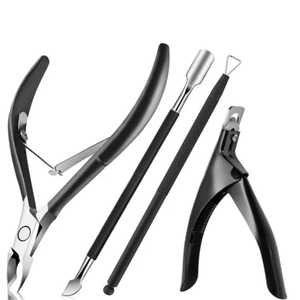 Professional Baby-Friendly Finger Manicure Clipper Set <b>Cuticle</b> <b>Nipper</b> Tools Stainless Steel Nail Dead Skin Removal Pusher Set - Product Image 6