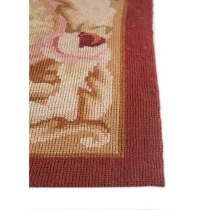 Tapisserie murale Mandala chinoise (c.2010) Wasabi/Ocre Rouge pour décoration murale extérieure de Noël et d'Halloween - Product Image 4