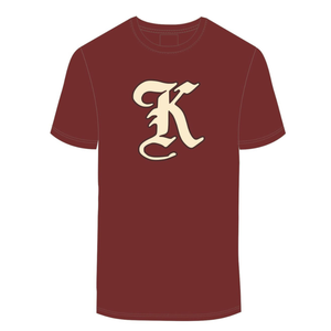 Camiseta Kappa Alpha Psi con Bordado de Chenilla Carmesí en Letra Inglesa Antigua K T, Fraternidad Griega Nupe 1911, Camiseta de Algodón Premium - Product Image 3
