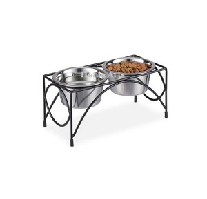 Antique Design Feeding <b>Dog</b> <b>Bowls</b> Excluisve Quality <b>Stainless</b> <b>Steel</b> <b>Dog</b> <b>Bowls</b> With Stand At Attractive Price - Product Image 3