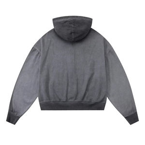 Sudadera con capucha unisex de forro polar con pedrería brillante para invierno, ideal para streetwear y compras al por mayor - Product Image 5