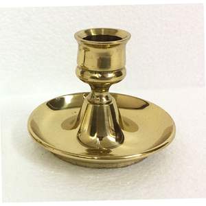 Vintage Brass Candle Holder Creative Living Room Dining Room <b>Metal</b> Brass Candle Holder Decorative <b>Product</b> Made In India - Product Image 1