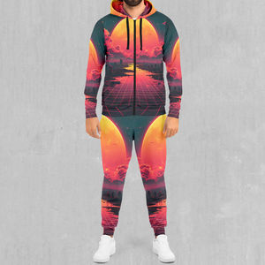 Venta al por mayor de ropa deportiva informal para hombres, chándales para correr, chándales de entrenamiento para hombres, chándales sublimados para hombres - Product Image 1