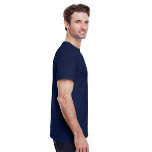 T-shirt pour homme en coton 100% avec logo imprimé personnalisé, style hip-hop, respirant - Product Image 5