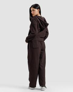 Veste streetwear unie personnalisée 2025, veste courte pour femme, mode, coton molletonné, fermeture éclair, sweat à capuche pour femme, manteau noir, sweat à capuche zippé - Product Image 6