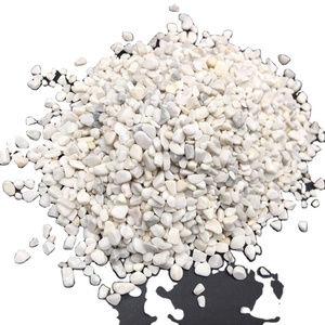 Pierres de galets blanches laiteuses naturelles du Vietnam pour l'aménagement paysager - Product Image 1