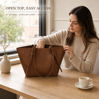 Sac à bandoulière personnalisé avec logo en relief, deux sangles, sac à main en cuir PU pour femmes, prêt pour FBA, DDP, OEM, ODM, marque privée, faible MOQ