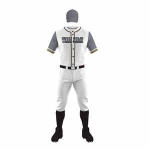 Best Quality Wholesale <b>Baseball</b> Uniform <b>Sets</b> Breathable 100% Polyester Quick Dry Customized Sizes & Colors - Product Image 6