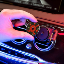 Ambientador de Lujo para Coche, Fragancia Pera Fresia, Difusor de Gel Líquido Tipo Tocadiscos LP para Colocación en Ventilación de Coche u Oficina - Product Image 4