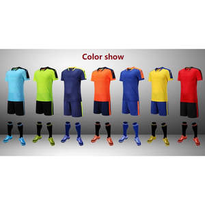 ชุดกีฬาโพลีเอสเตอร์โลโก้แบบกำหนดเอง,ชุดทีมฟุตบอลชุดเสื้อฟุตบอลเยาวชน - Product Image 6