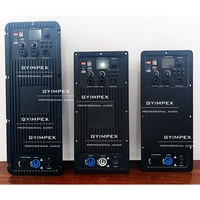Module d'amplificateur de puissance numérique professionnel 2 canaux DSP 800W+800W avec contrôle logiciel, MP3 + Bluetooth (TWS) pour enceinte active