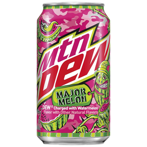 Nouveau Design Natural Factory Mountain Dew MAJOR MELON Édition Spéciale 355 ml USA En Stock Livraison Rapide à Vendre - Product Image 1