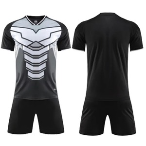 DIY personalizado hombres niños fútbol Jersey traje de secado rápido transpirable Club escuela fútbol equipo entrenamiento uniformes 2 piezas ropa deportiva 2023 - Product Image 4