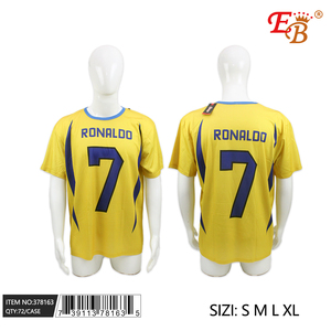 Maglia t-shirt #7 (S M L XL) 72 pz/CS abbigliamento calcio - Product Image 1
