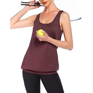 Womens Racerback Workout Yoga Tank <b>Top</b> - Product Image 4