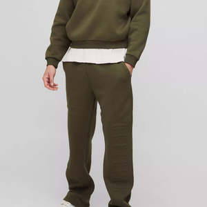 ชุดวอร์มผ้าคอตตอนเนื้อนุ่มสำหรับผู้ชาย, ชุด2ชิ้นผสมผ้าคอตตอนเนื้อนุ่มสำหรับใส่เล่นฟิตเนสวิ่งออกกำลังกายเล่นกีฬาและสวมใส่ในบ้าน - Product Image 6