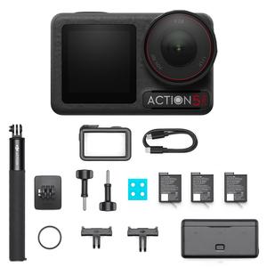 Compre con Confianza y Estilo: Nuevo Combo de Aventura DJI Osmo Action 5 Pro - Cámara de Acción Resistente al Agua, 1950 mAh, 47 GB de Almacenamiento, 100% - Product Image 1