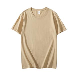 Camiseta con estampado de verano para hombre 2022, moda informal con mangas cortas holgada, nuevo Color a juego, 100% algodón, ajuste Extragrande - Product Image 3