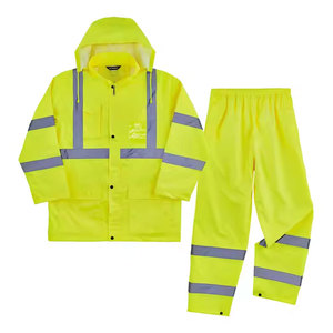 Vente chaude PVC Durable Pluie Costume Imperméable Imperméable Uniforme De Pluie Randonnée Léger Polyester Réutilisable Pluie - Product Image 5