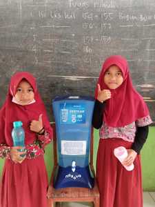 Nazava 2X16 Purificador de agua doméstico de plástico de 32 litros para interiores/exteriores para uso en mesa de gravedad probado Carbón activado de 3 etapas - Product Image 3