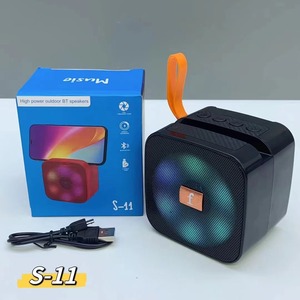 Enceinte Bluetooth portable S11 Super Bass, Boombox puissante avec USB, carte TF, lumière RGB, grande autonomie, sans fil – Meilleure vente en Afrique - Product Image 6