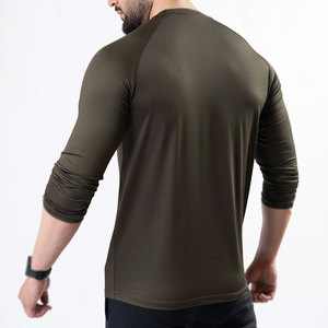 Camiseta de Yoga para Hombre 2025, Lisa, con Logotipo Personalizado, Ropa Deportiva Resistente, Camiseta de Yoga para Hombre en Venta - Product Image 2