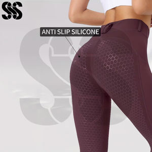 Pantalones de Equitación para Mujer a Precio de Fábrica, Suministro OEM, Fabricante Directo, Alto Rendimiento, Duraderos, de Poliéster/Spandex - Product Image 5