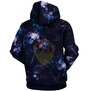 Venta al por mayor de alta calidad 100% algodón Streetwear Mens Jersey a granel Unisex Oversize con capucha Puff personalizado de impresión sudaderas con capucha - Product Image 2