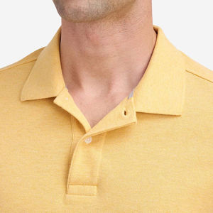 Nuevo Polo de manga corta de verano para hombre, Polo informal de algodón de secado rápido transpirable de Color sólido de talla grande, Polo bordado deportivo - Product Image 5