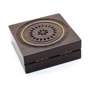 Caja de recuerdo de madera rústica hecha a mano de primera calidad, joyería, baratijas, recuerdos, organizador de regalos, pecho de acento de decoración de granja - Product Image 2