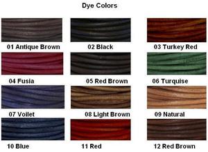 Métallique TrullyTeal 5x2mm cordon en cuir de vache en gros chaîne sangle corde pour la fabrication de bijoux collier artisanat bricolage résultats composants - Product Image 2