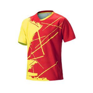 New Arrival Men's Slim Fit Sports T-Shirts Light Weight Short Sleeves with Solid Pattern Sublimation T-Shirts - Product Image 1
