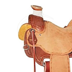 Horse Dressage Saddle With Balanced Design Leather Saddle With Wood Tree Brass <b>Hardware</b> Full Size Riding Equipment - Product Image 4